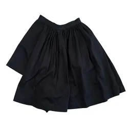 (2) YOHJI YAMAMOTO REGULATION SKIRT SHORTS - BLACK