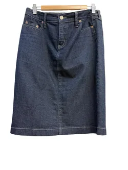 POL Dark Denim Skirt 10
