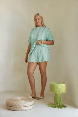 Leah Skirt - Mint