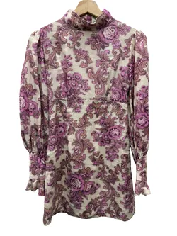 Alemais Pink Paisley Dress 6