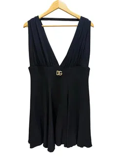 Dolce & Gabbana Black Mini Dress 46