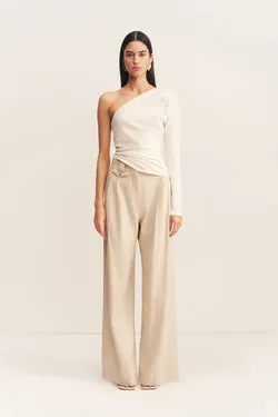 BEAU RELAXED TOP - IVORY