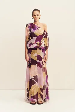 GIA OFF SHOULDER BLOUSON MAXI DRESS