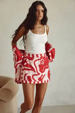 Delphia Skirt - Darling Floral