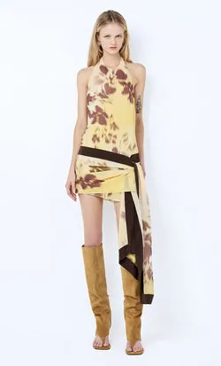 BLAISE HALTER MINI DRESS - PALMERA FLORAL