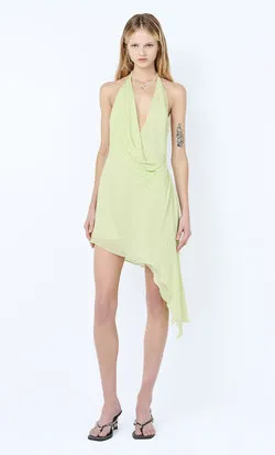 SABRINA MINI DRESS - WASABI