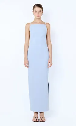 ARLENE STRAPPY MIDI DRESS - CORNFLOWER