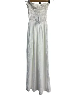 Sir the Label White Strapless Dress 8