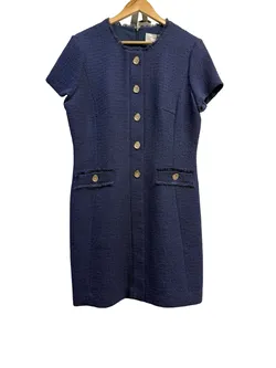 Veronika Maine Navy Dress 14