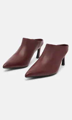 SANDRA MULE - BURGUNDY