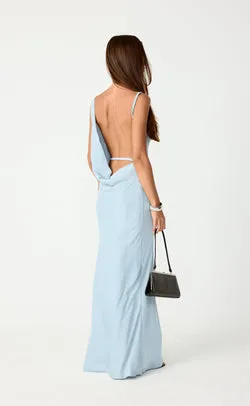 Adley Maxi Dress (Pale Blue)