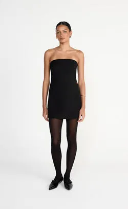 Gabby Mini Dress (Black)