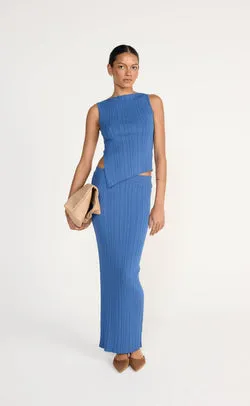 Kienna Maxi Skirt (Sapphire)