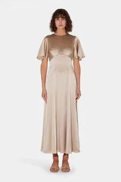 Amber Dress Almond
