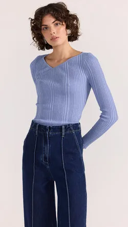 Amira Ribbed Knit Top