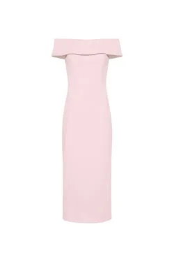 Amore Off Shoulder Midi Dress