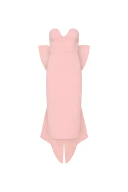 Annabelle Strapless Midi Dress