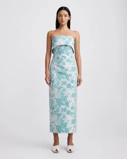 GRETEL DRESS (TEAL)