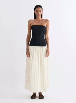 AMYRA DRESS (MARSEILLES STRIPE)