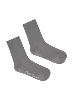 ORGANIC COTTON SOCKS (GREY)
