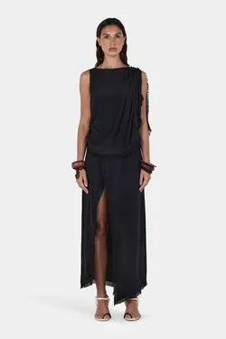 Arcadia Midi Dress Black