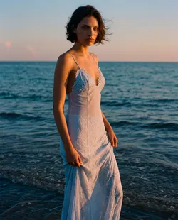 Adriel Dress Cornflower