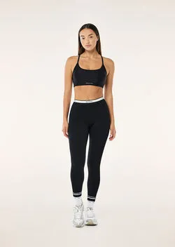 AVANT FULL LENGTH LEGGING IN BLACK & WHISPER WHITE