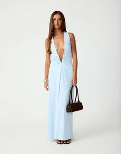 Avril Maxi Dress (Ice Blue)