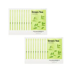 Airy Fit Sheet Mask [Green Tea] 20pcs