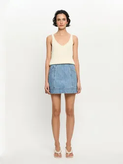 Alba Denim Mini Skirt
