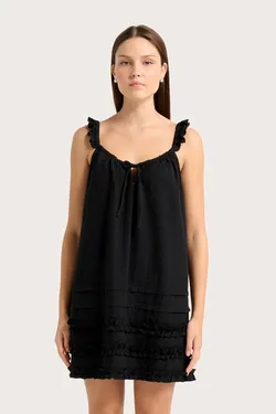 Alisa Mini Dress - Nero