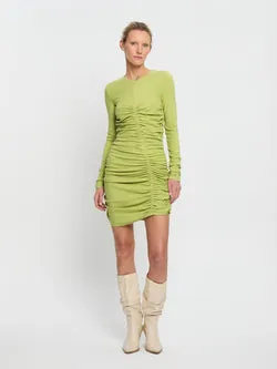 Amal Gathered Mini Dress