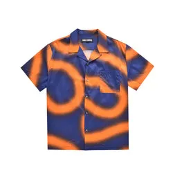 AMNESIA BLUE HAWAIIAN SHIRT