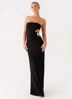 Anetta Maxi Dress - Black