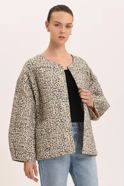 Anja Quilt Jacket - Animal