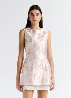 MABEL DRESS (ROSEWATER W/ SHELL)