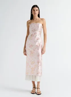 AELIN DRESS (ROSEWATER W/ SHELL)