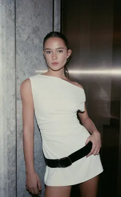 Canyon Mini Dress (White)