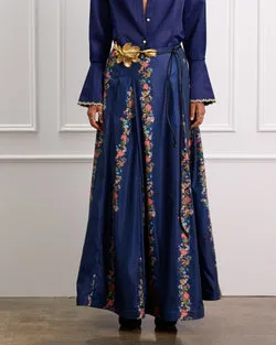 Verdant Veronica Maxi Skirt (SAMPLE)