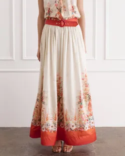 Bouquet Lily Maxi Skirt (SAMPLE)