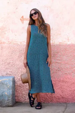 Ariel Dress In Emerald