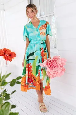 Azura Midi Dress - Endless Summer