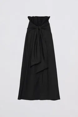 BLACK COTTON NOSTALGIA SKIRT