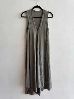 Metalicus olive sleeveless dress - size S