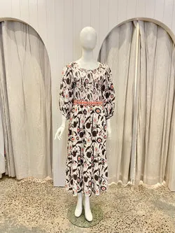 ba&sh Katel Midi Dress - Size 2 (10-12)