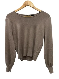 Husk Bronze L/S Knitted Top M