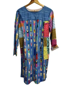 No Brand MltClr Dress M