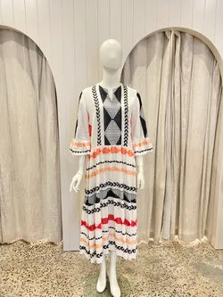 Valerie Khalfon Corte Dress - Size 44 (au 14-16)