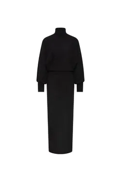 Balletic Knit Midi Dress