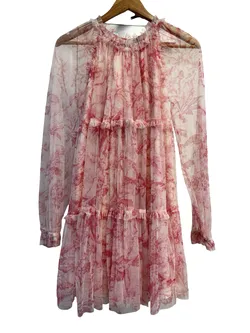 Needle & Thread Pink Dress 8